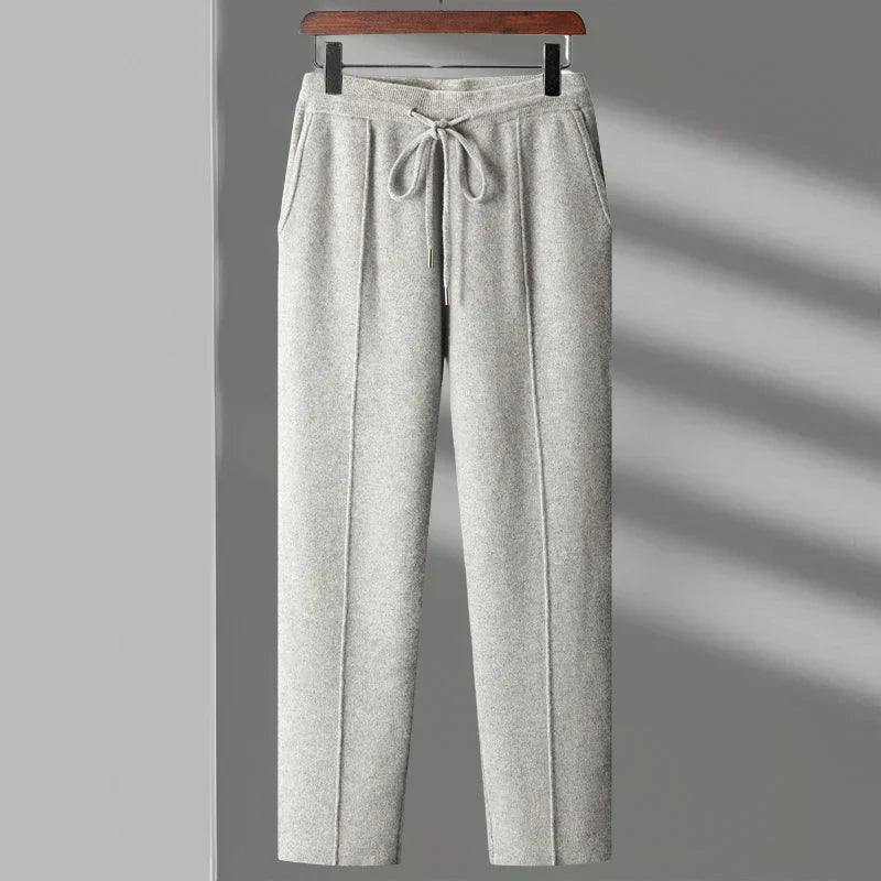 Comfort | Cashmere Wool Trousers
