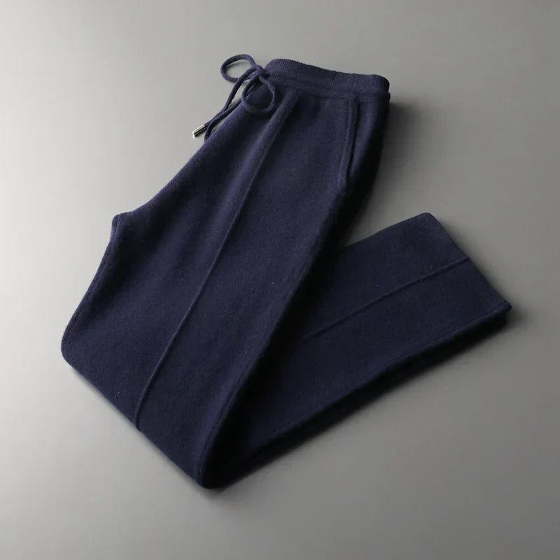Comfort | Cashmere Wool Trousers