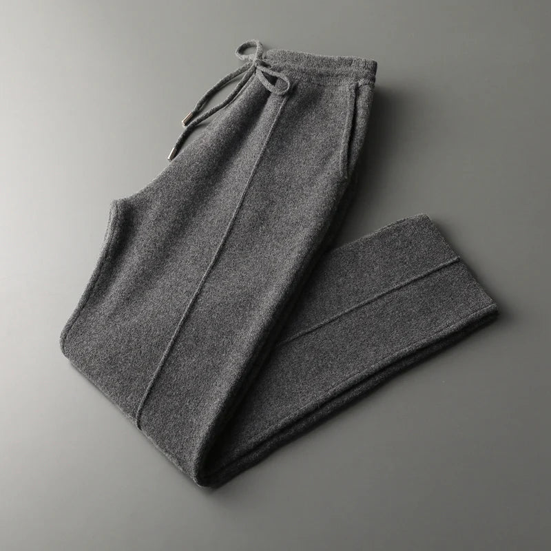 Comfort | Cashmere Wool Trousers