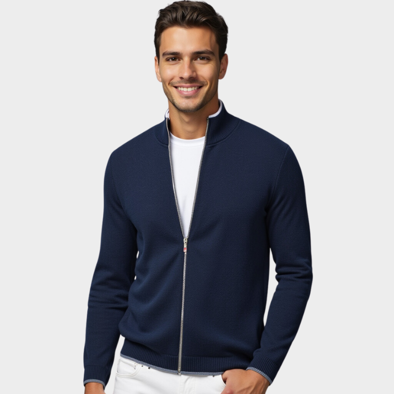 Sovereign | Cashmere Zip Jacket