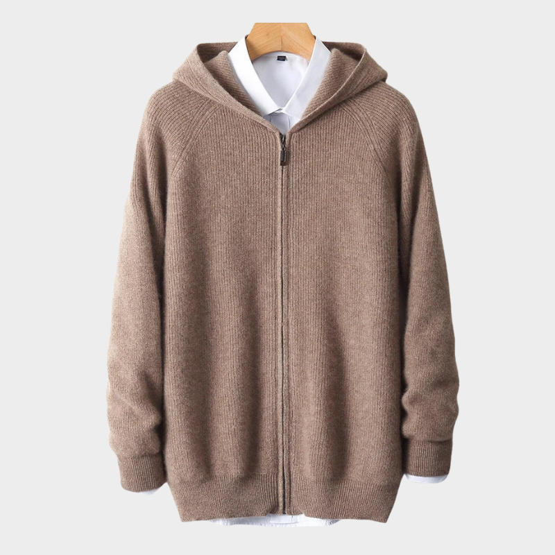 Comfort | Wool Zip-Up Sweater
