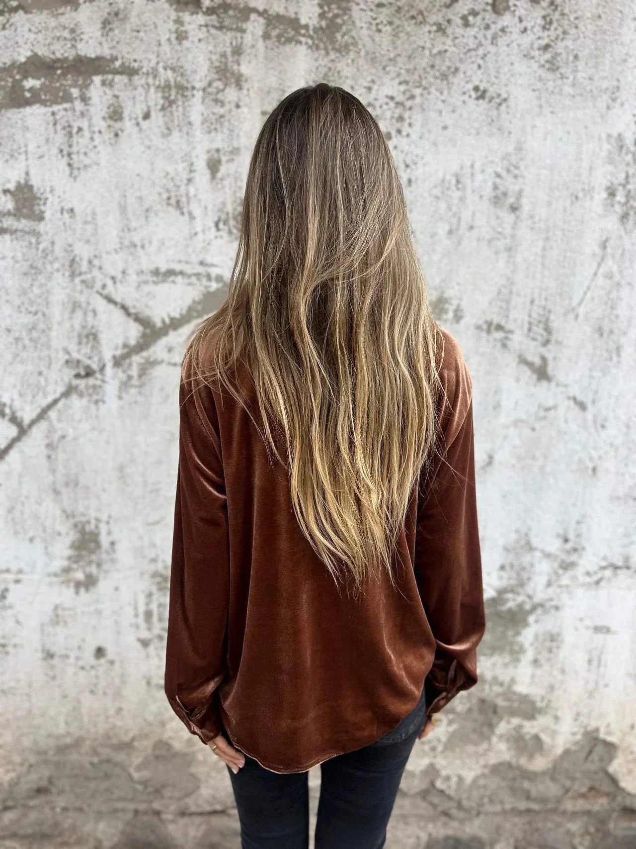 Empress | Luxury Velvet Blouse