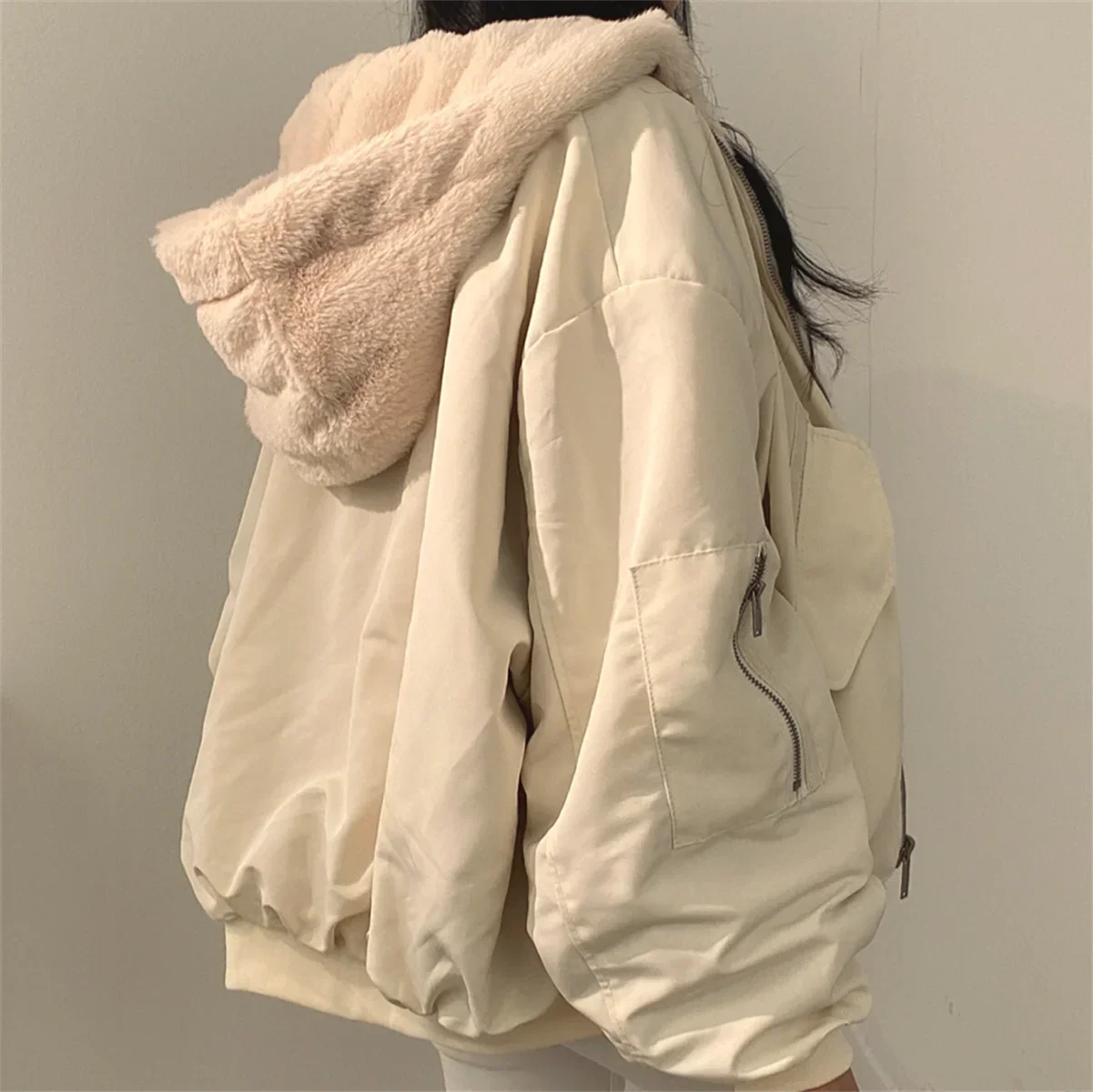 Comfort | Reversible Faux Fur Jacket