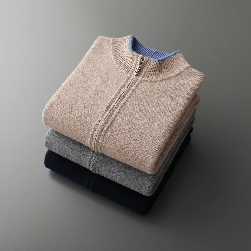 Sovereign | Cashmere Zip Jacket