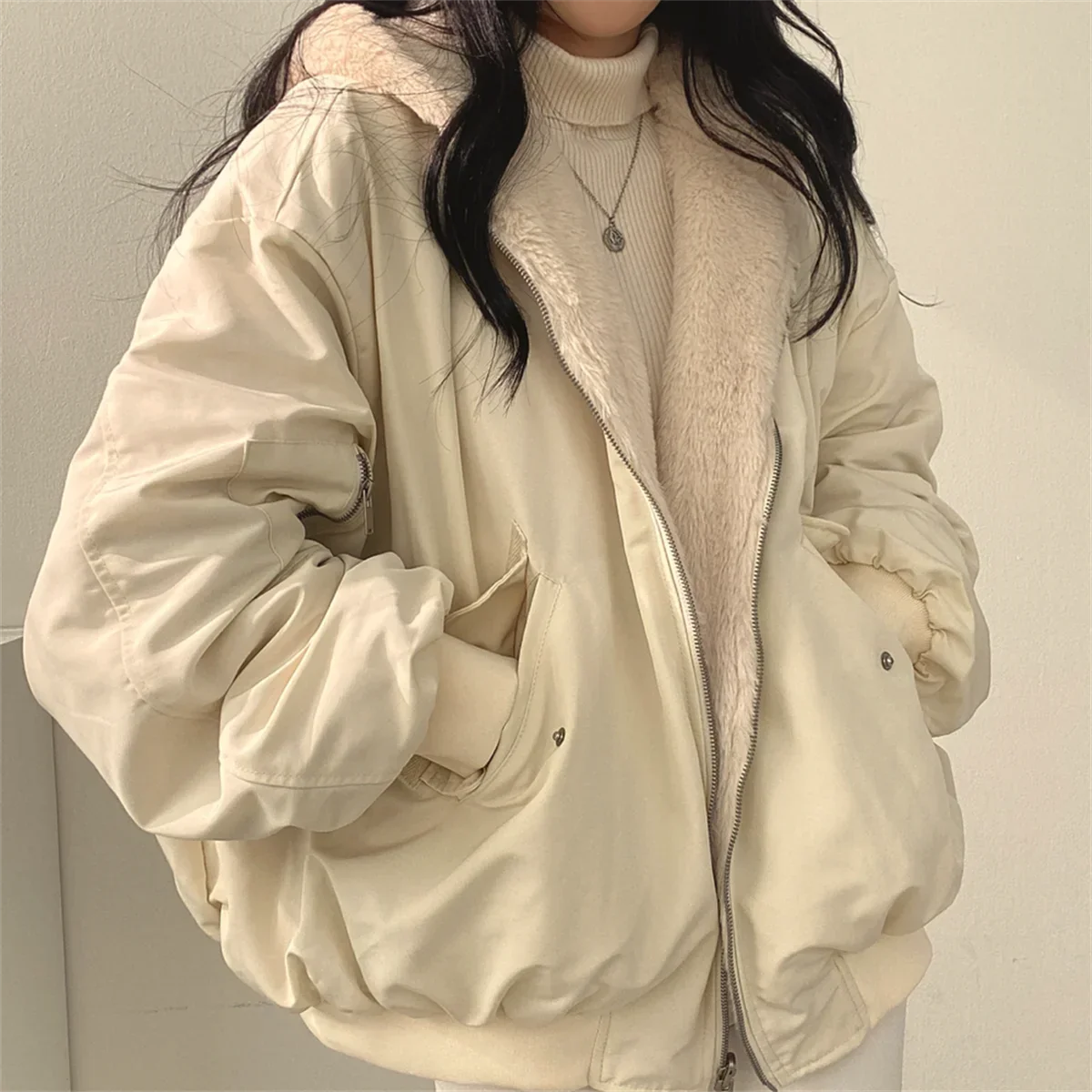 Comfort | Reversible Faux Fur Jacket