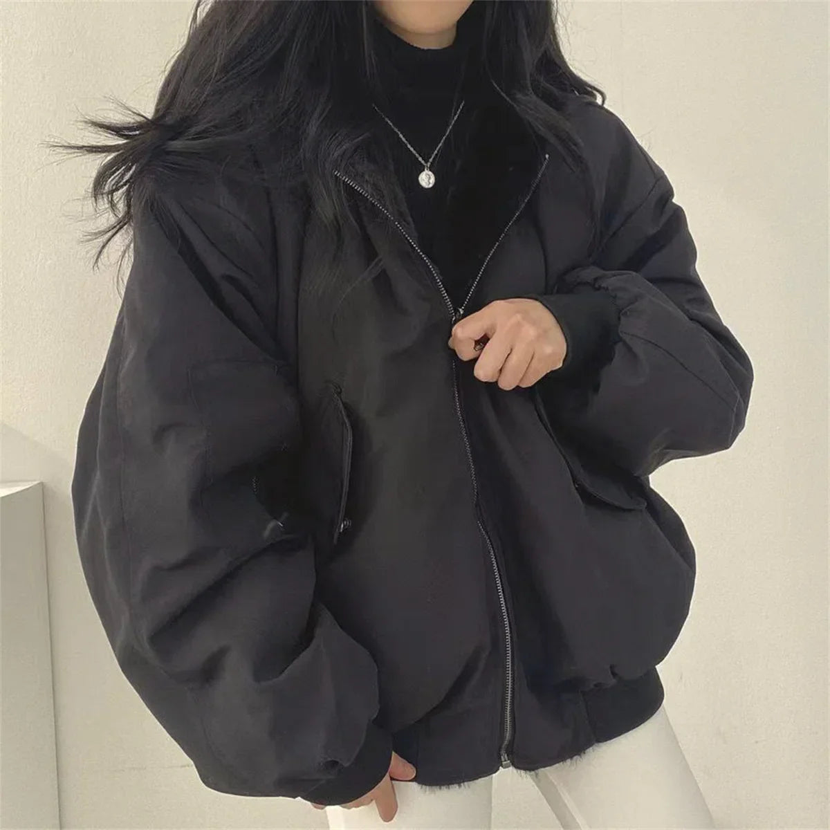 Comfort | Reversible Faux Fur Jacket