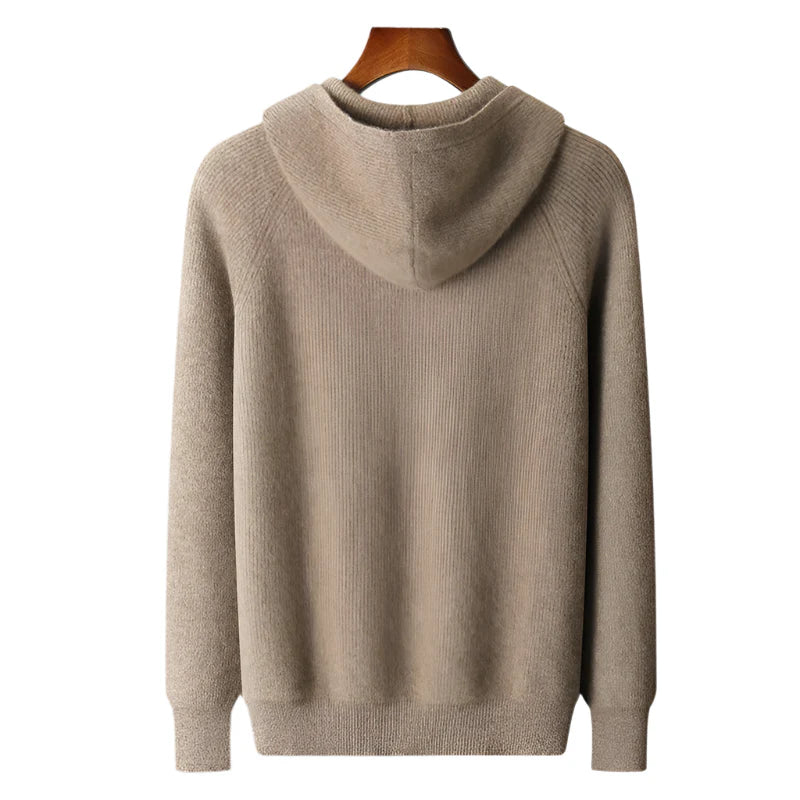 Comfort | Wool Zip-Up Sweater