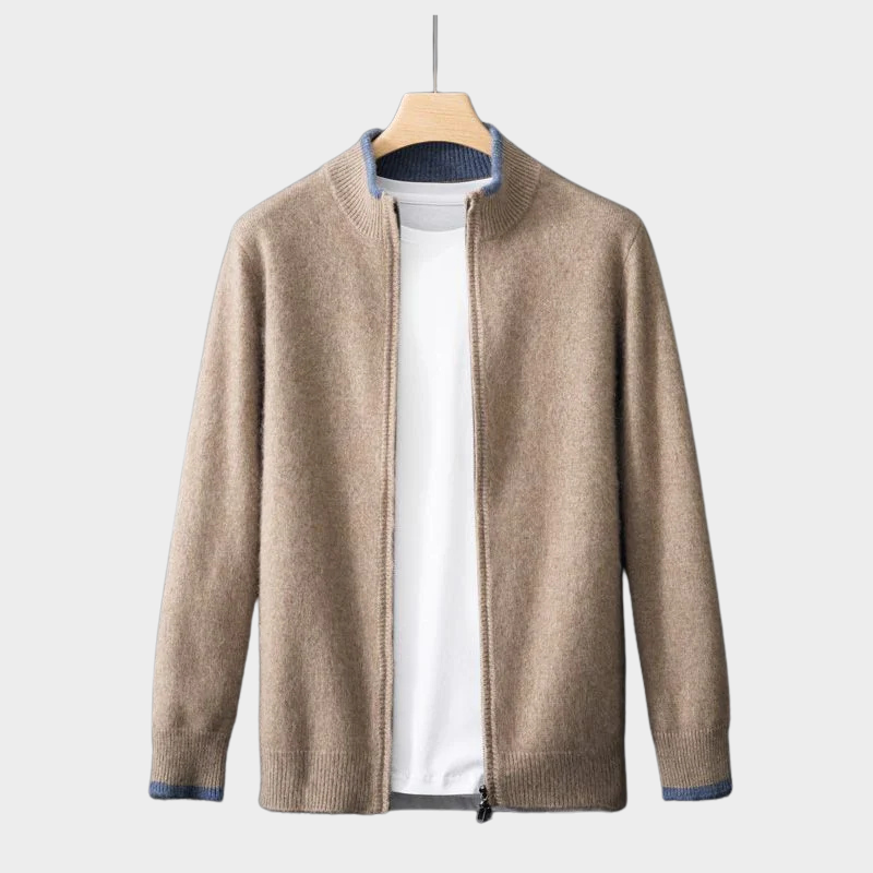 Sovereign | Cashmere Zip Jacket