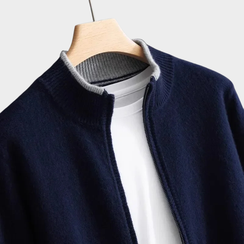 Sovereign | Cashmere Zip Jacket