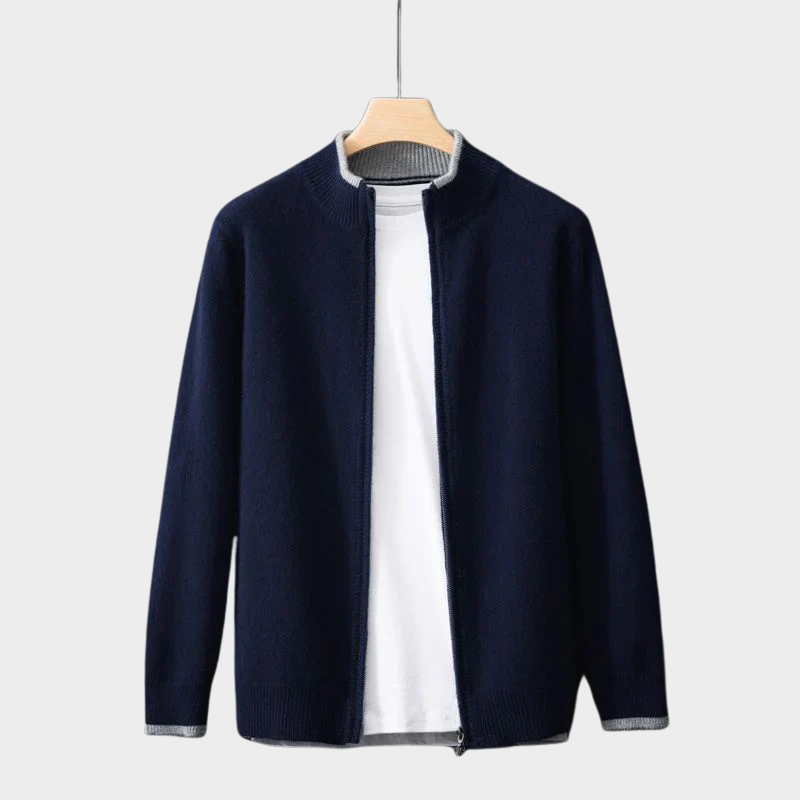 Sovereign | Cashmere Zip Jacket