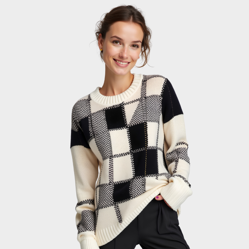 Empress | Patchwork Sweater